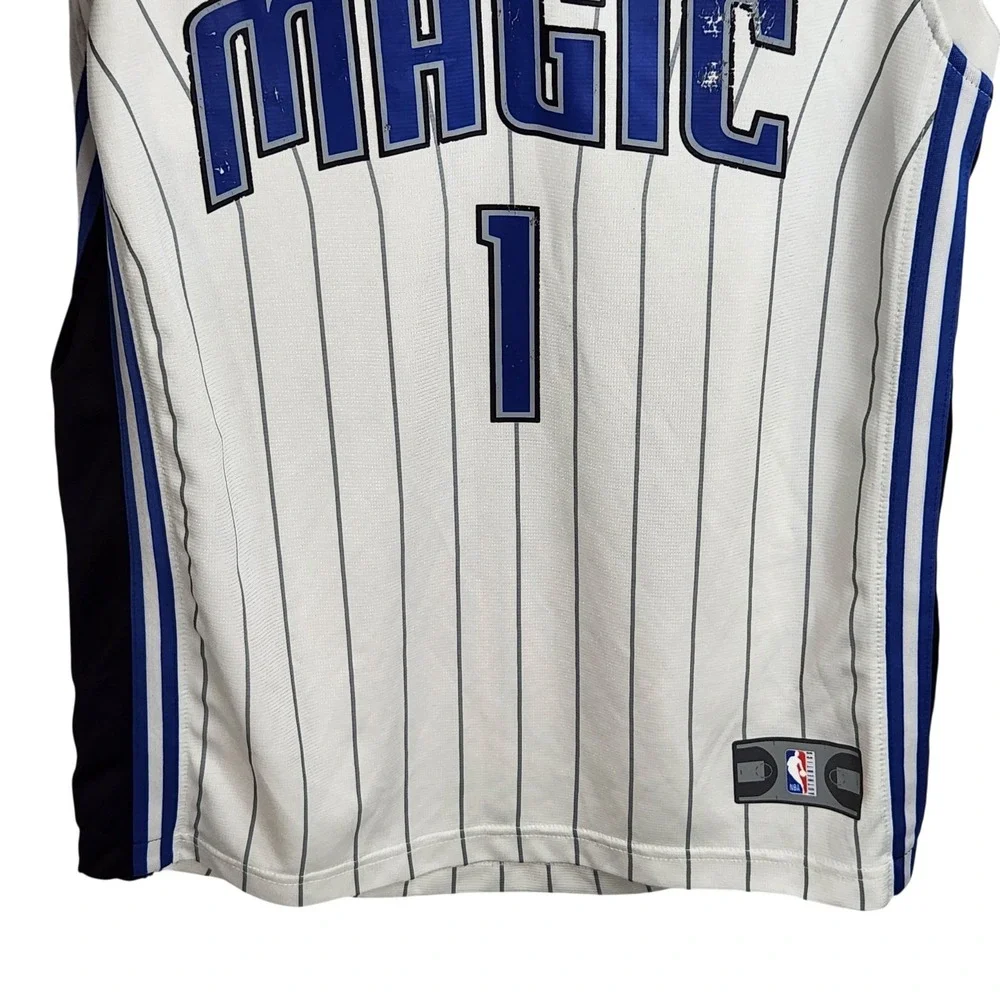 Fanatics NBA Orlando Magic Jersey #1 Isaac Youth‎ Size Large White Jersey